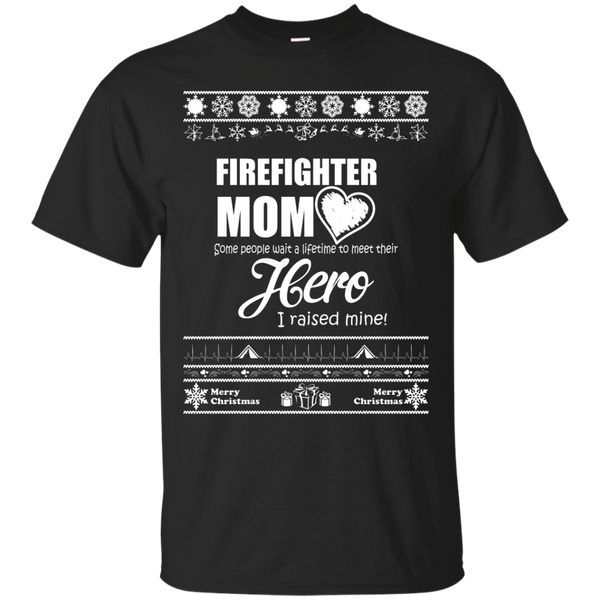 Firefighter - Merry Christmas Firefighter Mom firefighter mom T Shirt & Hoodie