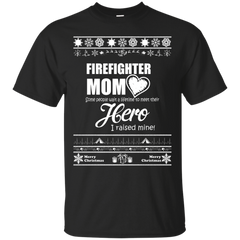Firefighter - Merry Christmas Firefighter Mom firefighter mom T Shirt & Hoodie