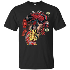 WADE AND LOGAN - Deadpool vs Wolverine T Shirt & Hoodie