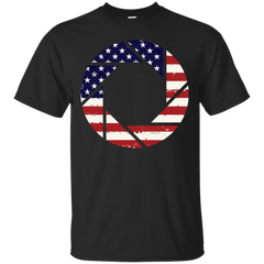 Photographer - AMERICAN FLAG APERTURE T Shirt & Hoodie