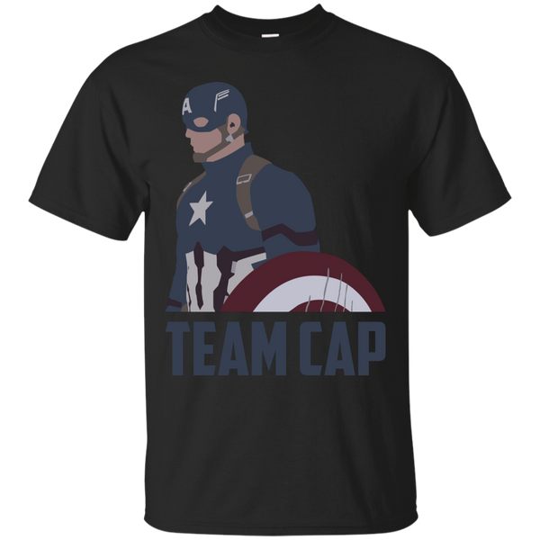 Marvel - Team Cap film T Shirt & Hoodie