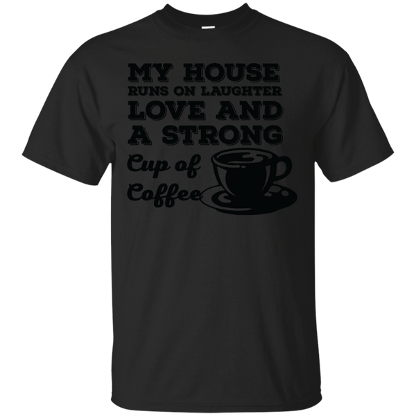 Mom - My House Runs On coffee T Shirt & Hoodie
