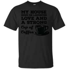 Mom - My House Runs On coffee T Shirt & Hoodie