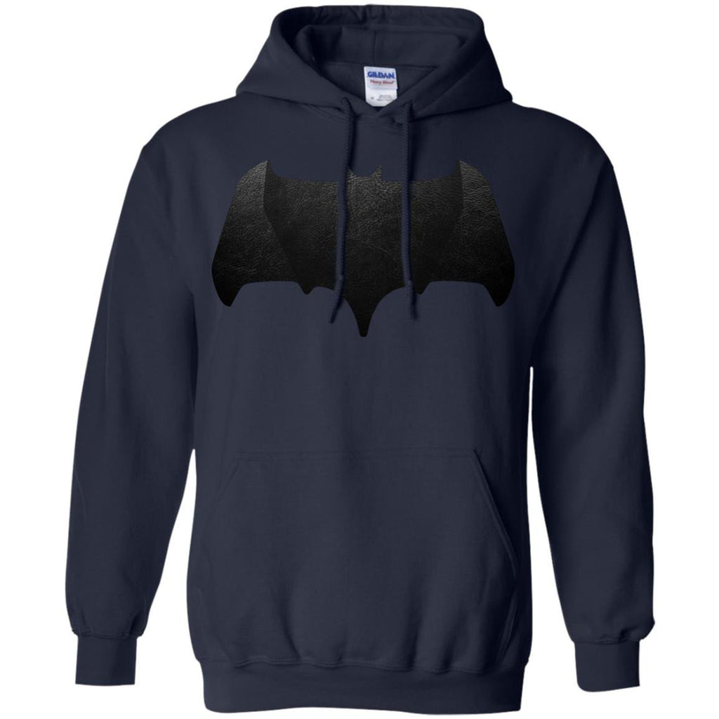 COOL - New Batman Logo Leather T Shirt & Hoodie
