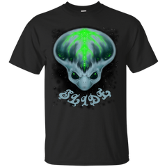 ALIEN - Slide Alien Green T Shirt & Hoodie