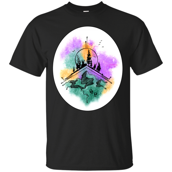 Hiking - Go Wander watercolor T Shirt & Hoodie