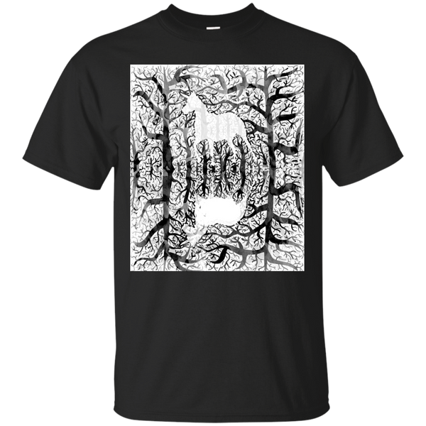 ABSTRACT - Haunting Unicorn T Shirt & Hoodie