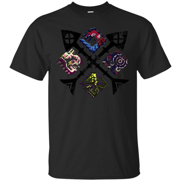 MONSTER HUNTER - Fatal Four T Shirt & Hoodie