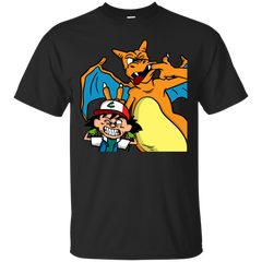 Marvel - Ash and Charizard charizard T Shirt & Hoodie