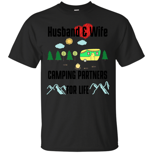 Camping - Husband and Wife Camping Partner for Life husband and wife camping partner for life T Shirt & Hoodie