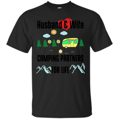 Camping - Husband and Wife Camping Partner for Life husband and wife camping partner for life T Shirt & Hoodie