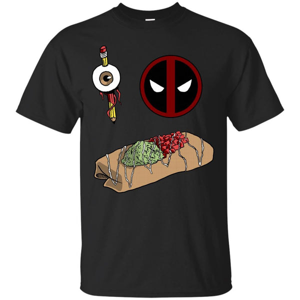 DEADPOOL - I Heart Chimichangas T Shirt & Hoodie
