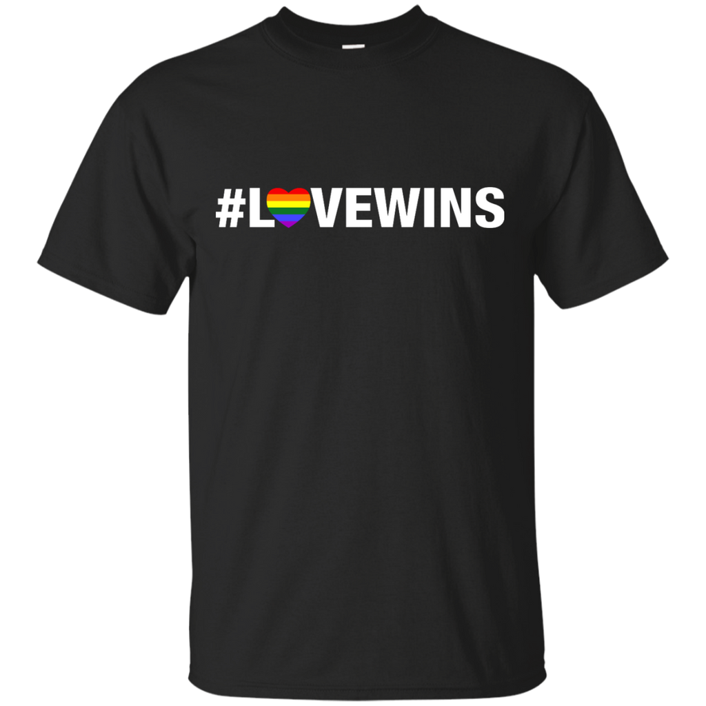 LGBT - Love Wins white scotus T Shirt & Hoodie