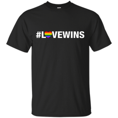 LGBT - Love Wins white scotus T Shirt & Hoodie