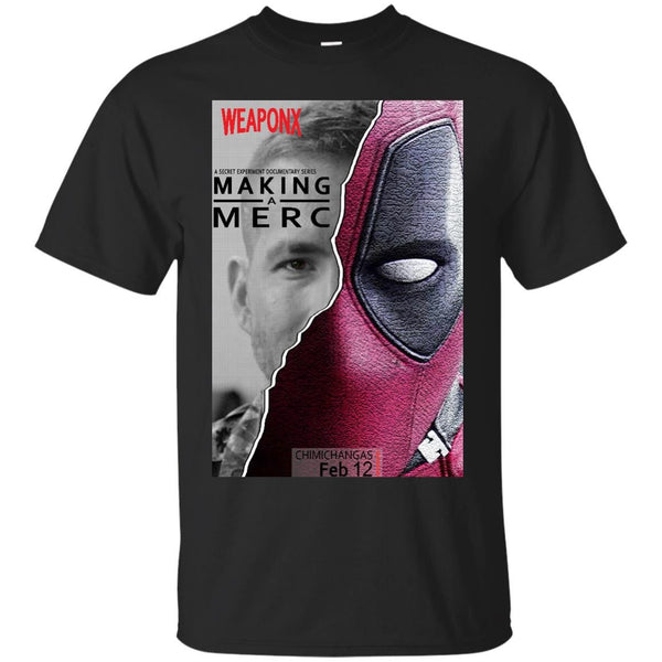 DEADPOOL MOVIE PARODY - Making A Merc T Shirt & Hoodie