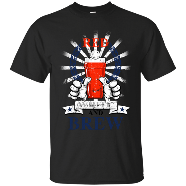 BEER PONG - Red White and Brew T Shirt & Hoodie