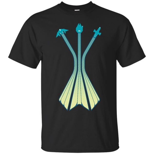 SPACE - Retro Smugglers  Blue Flame T Shirt & Hoodie