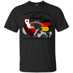 Father - No Distance Loving my Family  California family T Shirt & Hoodie