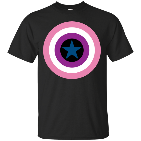 LGBT - Genderfluid Pride  Captain America pride T Shirt & Hoodie