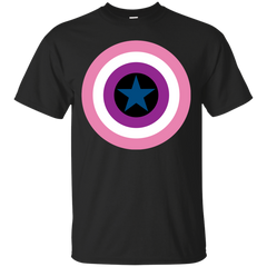 LGBT - Genderfluid Pride  Captain America pride T Shirt & Hoodie