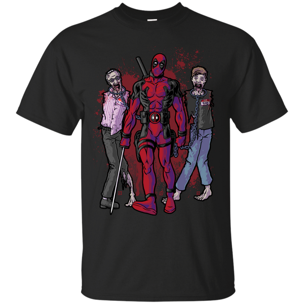 Deadpool - Walkin with Stan  Rob cs3ink T Shirt & Hoodie