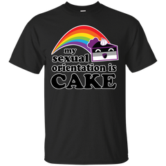 LGBT - My Sexual Orientation Is Cake Asexual Pride lgbt T Shirt & Hoodie