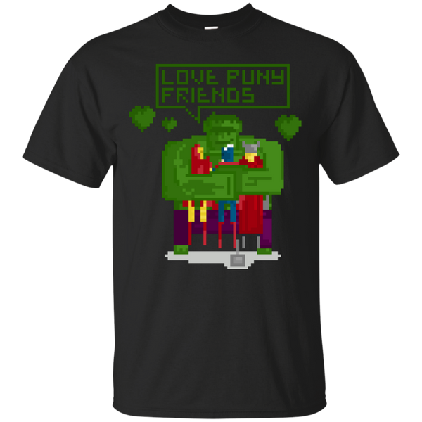 Marvel - LOVE PUNY FRIENDS avengers T Shirt & Hoodie