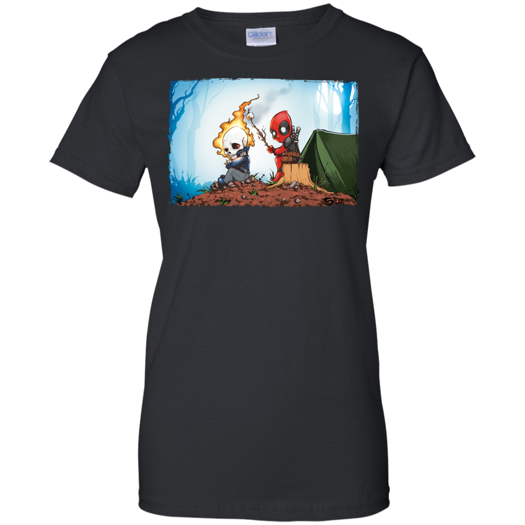 Camping - GhostRider  Deadpool Go Camping deadpool and ghostrider camping T Shirt & Hoodie