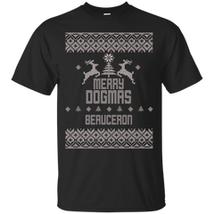 BEAUCERON - Merry Dogmas Beauceron T Shirt & Hoodie