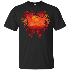 ALICE IN WONDERLAND - Red Blood Hearts T Shirt & Hoodie