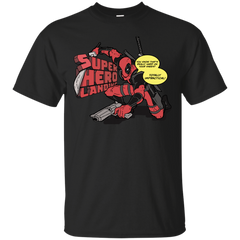 Deadpool - Superhero Landing deadpool T Shirt & Hoodie