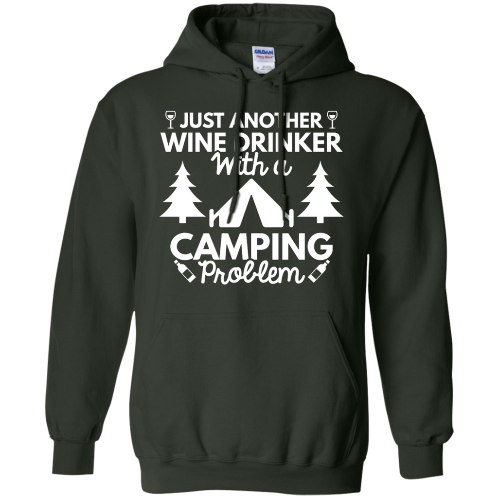 Camping - Wine Drinker Camping wine T Shirt & Hoodie