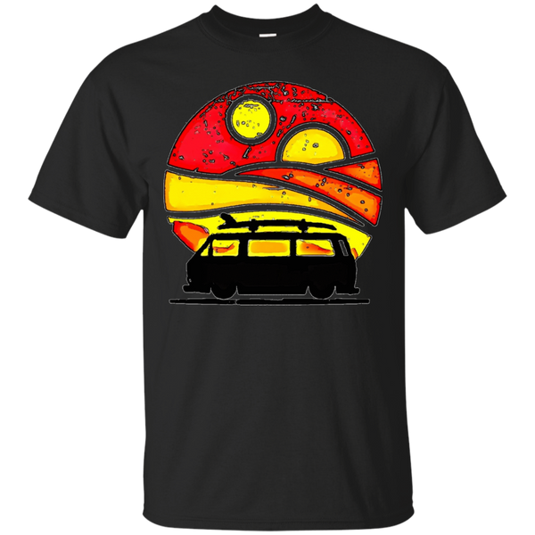 Camping - Sunset surf bus type 2 T Shirt & Hoodie