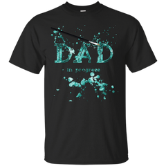 Father - Dad in Progress Turquoise dad T Shirt & Hoodie