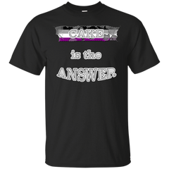 LGBT - Cake is the answer asexuality T Shirt & Hoodie