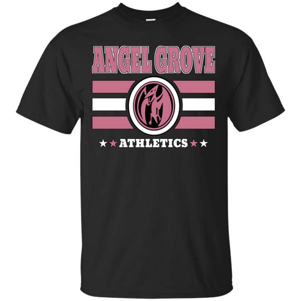 ANGEL GROVE - Angel Grove Athletics  Pink T Shirt & Hoodie