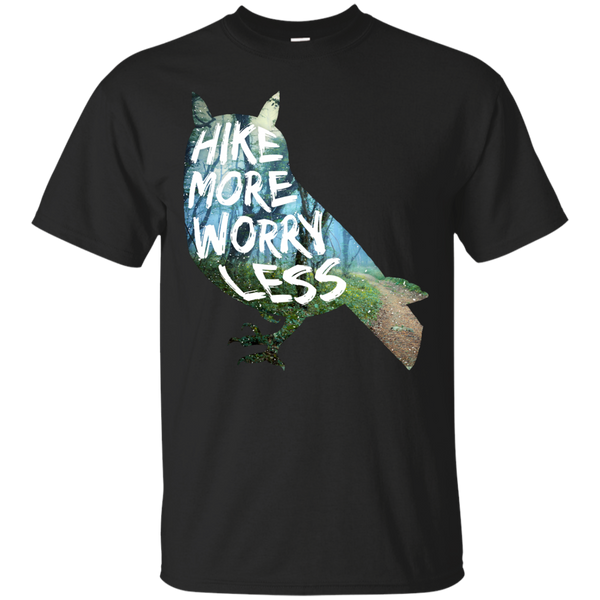 Hiking - Hike More Worry Less owl hike T Shirt & Hoodie
