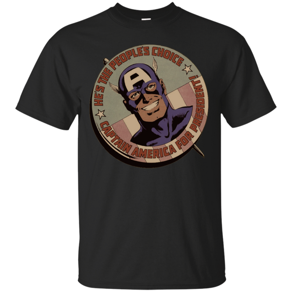 Marvel - Cap for Pres Badge comic T Shirt & Hoodie