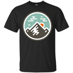 Camping - Mountain Badge mountain T Shirt & Hoodie