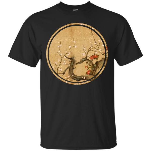 ARTSY SHIRT - Sakura Circle T Shirt & Hoodie