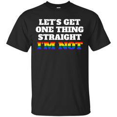 LGBT - One Thing Straight T Shirt & Hoodie