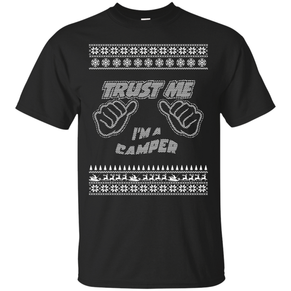 Camping - Trust Me Im A Camper  Merry Christmas camper T Shirt & Hoodie