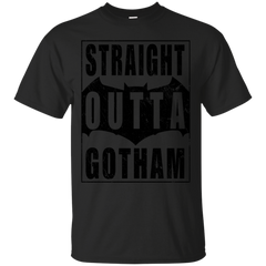 Marvel - Straight Outta Gotham Black batman v superman T Shirt & Hoodie