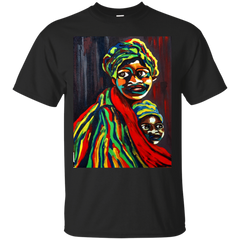 Mother - African Traditional Tribal Women Abstract Art Canvas Painting 8 african T Shirt & Hoodie