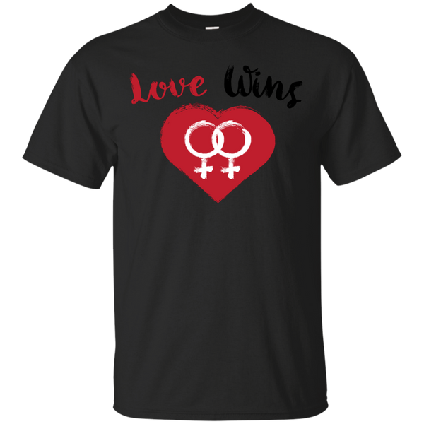 LGBT - Love Wins Lesbian Heart hearts T Shirt & Hoodie