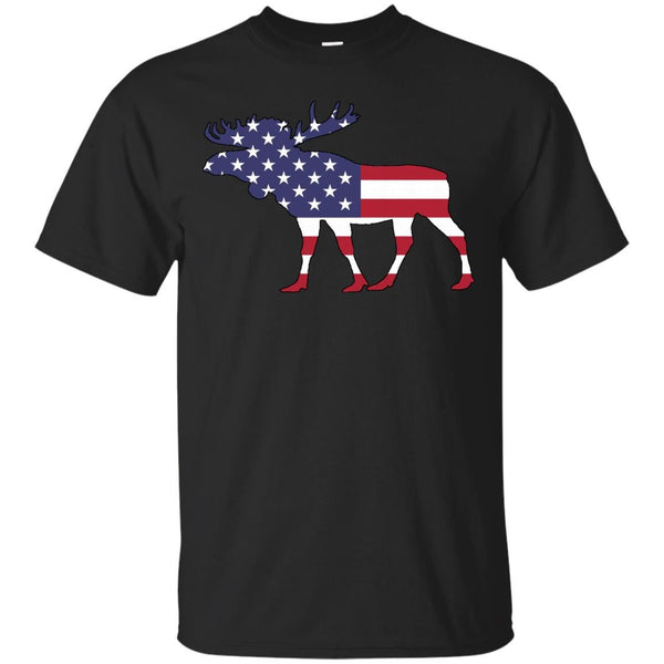 AMERICAN - Moose T Shirt & Hoodie