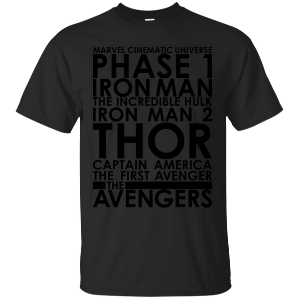 Marvel - MCU  Phase 1 marvel T Shirt & Hoodie
