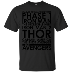 Marvel - MCU  Phase 1 marvel T Shirt & Hoodie