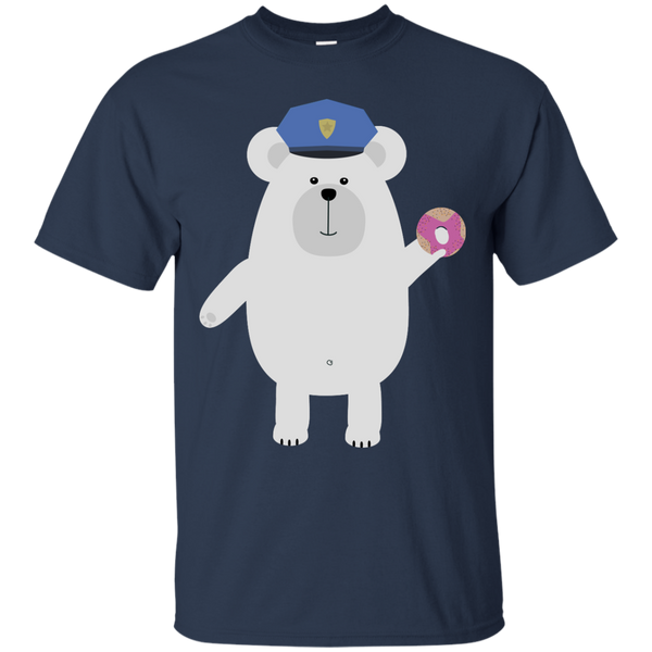 BEAR - Polar Bear Police Officer T Shirt & Hoodie