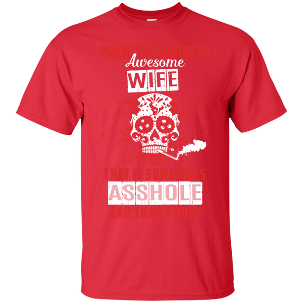 Mechanic - PROUD HUSBAND OF AN AWESOME WIFE T Shirt & Hoodie
